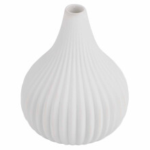 Vasinhos para flores pequenas, cerâmica totalmente esmaltada, presente de casamento, porcelana branca fosca, design inspirado na natureza, cor