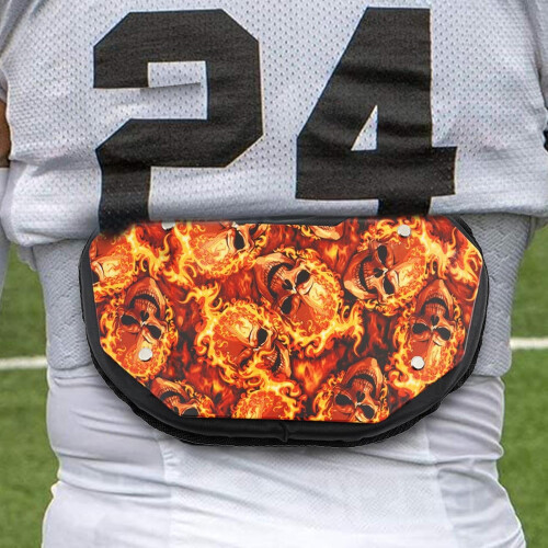 Youth Professional Football Back Protector with Adjustable Strap 1