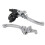 Adjustable Brake Levers, Folding Clutch for 7/8" Compatible Handlebars Ensuring Smooth Control and Safety 1