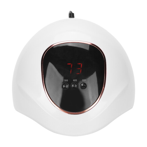 Secador de unhas inovador com luz dupla, lâmpada UV LED de 36W para secagem rápida e manicures com qualidade profissional, com sensor automático e 1
