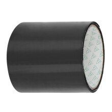 Cinta de reparación flexible e impermeable, negra, sella fugas y protege contra la humedad en baños, cocinas y tuberías. Resistente a la