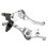 Adjustable Brake Levers, Folding Clutch for 7/8" Compatible Handlebars Ensuring Smooth Control and Safety 6