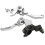 Adjustable Brake Levers, Folding Clutch for 7/8" Compatible Handlebars Ensuring Smooth Control and Safety 7