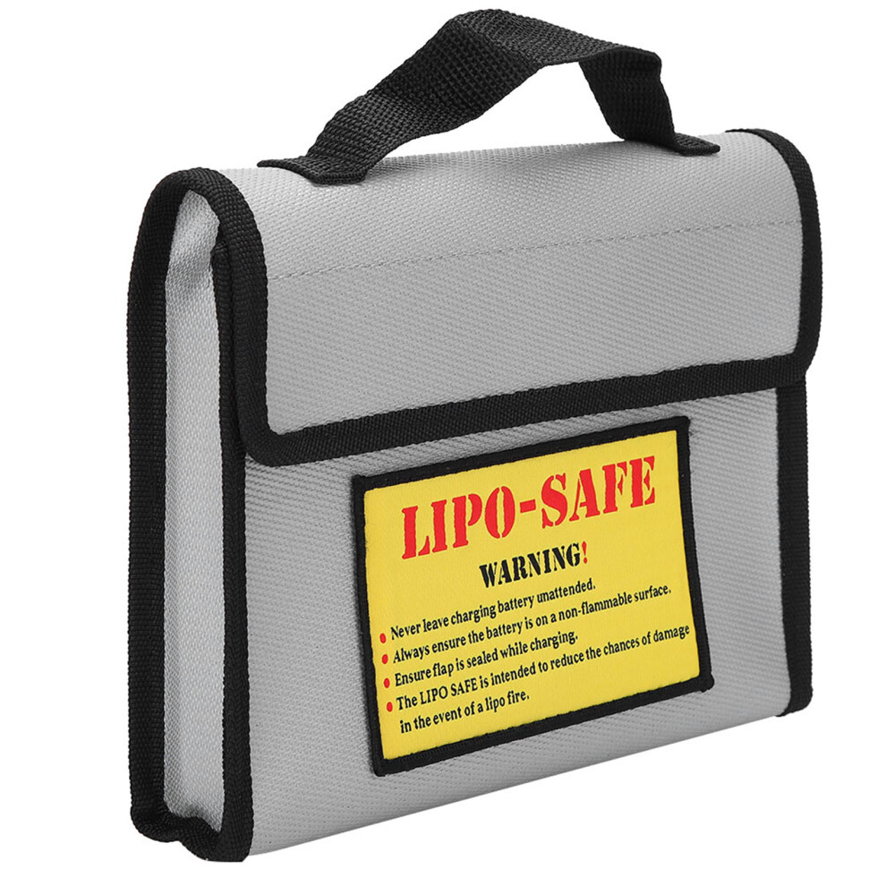 Fireproof Battery Safety Bag Explosion Proof Fire Retardant Charging Bag For Rc Lipo Batteries Safe Storage Transportation Protection With Well Sealed 9301476564340