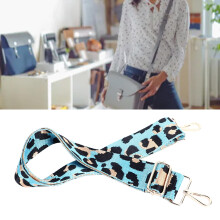 Verstellbarer See-Blau Nylon-Leopard-Handle für Messenger-Tasche