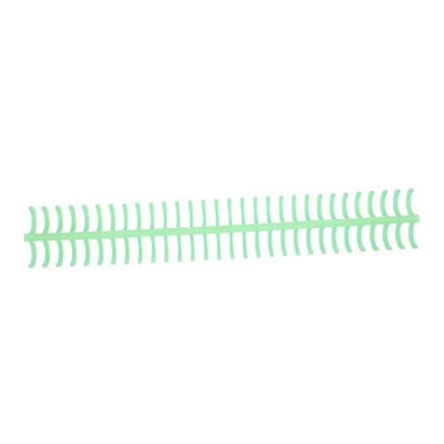 10 Stück Spiralbindung Spule 130 Blatt Kapazität 1