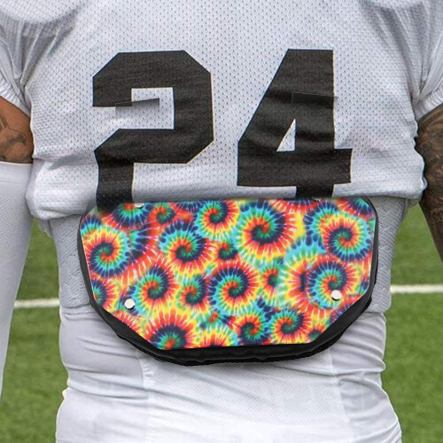Football Back Protector  Adjustable Lightweight Pads Youth Protective Gear 2