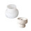 Flexible Silikon-Plattenform, ovales-Kerzenbecher 1