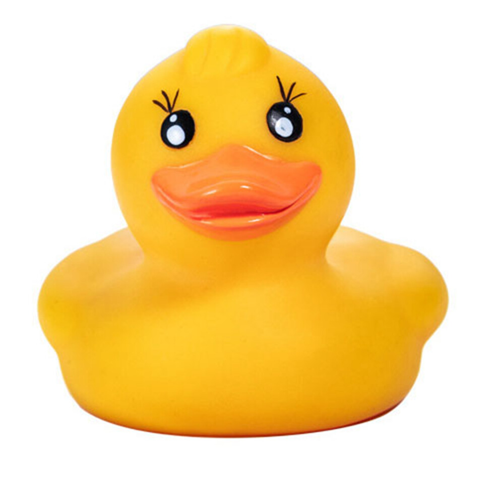 Floating Baby Duck Bath Thermometer, Model M1 Yellow