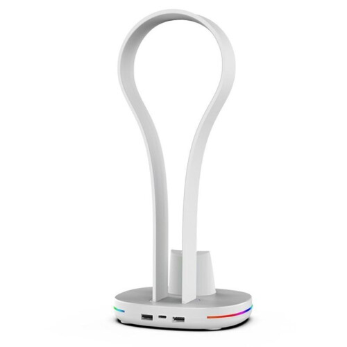 Gamepad Charging Stand Base Console Charging Station Dock with Headset Stand 2 USB Port 2