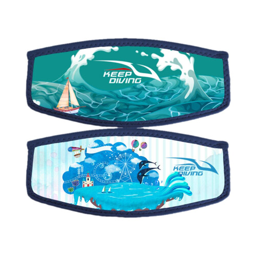Replacement Padded Mask Strap Cover Scuba Diving  Dive Starry Sky Island