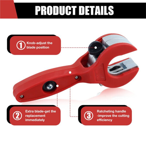 Multi-Purpose Cutting Tools 8-29Mm Ratchet Tube Cutter With Deburring Function For Home Use,Tube Cutter 1