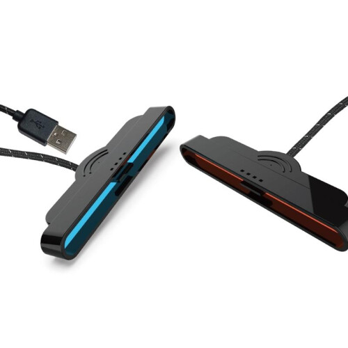 Double USB A Dock with Rapid Charging LED Lights Fast Easy to Use for Switch2 1