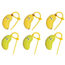 Toothpaste Dispenser, Cute And Fun Banana Shape Travel Toothbrush Storage Box, Toothbrush Lid Holder 3 Yellow 3 Green