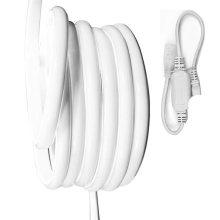 Super Bright 220V COB Flexible LED Light Strip 5M Outdoor Self-Adhesive 240 Lights Per Meter EU Plug Linear Light