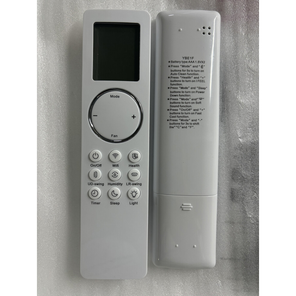 Air Conditioner Remote For Gree Ybe1f A/C Remote Control 6935161513332