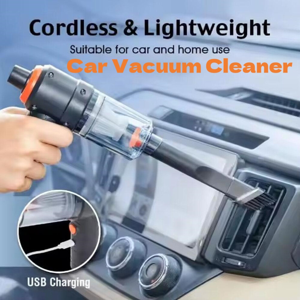 Handheld Car Vacuum Cleaner Portable Blowing Suction Integrated Mini Cordless Vacuum Cleaner For Home Car Lightweight Cleaner 6935161551327