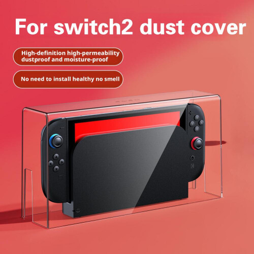 Storage Base Box For Switch2 Game Console Waterproof Acrylic Protective Host Shell Base Box Dust-proof Game Console Protector 1