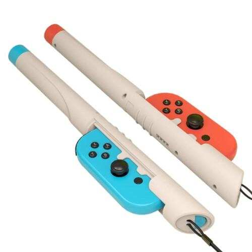 1 Pair Drumstick Game Drum Stick for Switches Joypad Controller Replacement Left and Right Small Handle Drumsticks 1