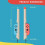 1 Pair Drumstick Game Drum Stick for Switches Joypad Controller Replacement Left and Right Small Handle Drumsticks 6