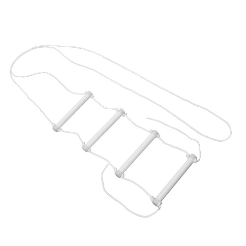 Luminous Portable Bed Ladder Assist Handle Rope for Elderly White 1