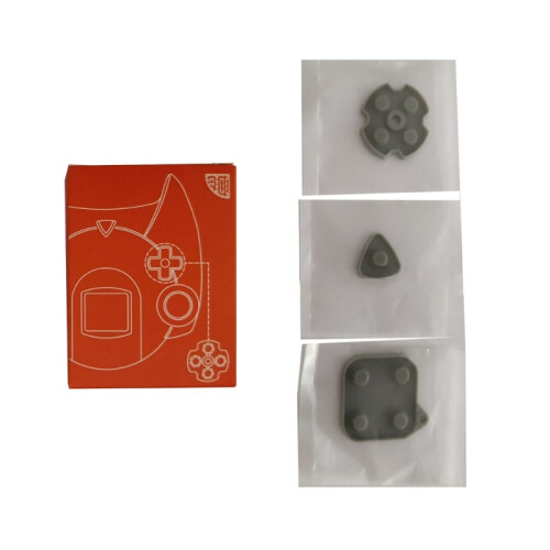 Replacement Silicone Buttons Game Controller Conductive Rubber Pad Keypads Buttons Replacement For Dream Cast DC