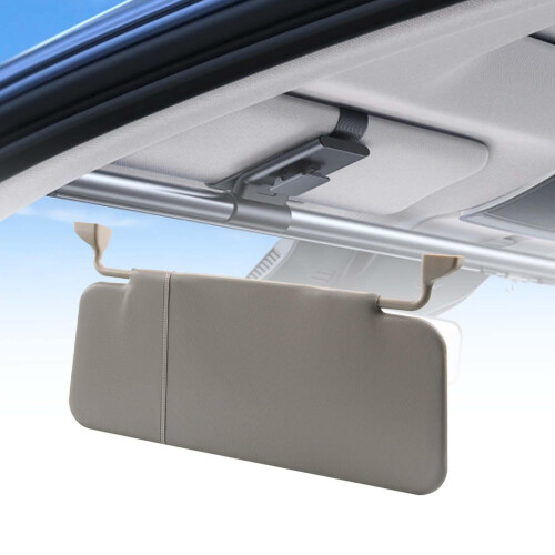 Replacement Sun Visor Shield Gray for Construction Vehicles Professional Good Performance 15x6.5inch Repairing Accessory 2