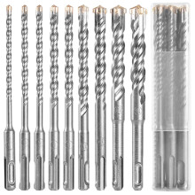 Rotary Hammer Drill Bit, Concrete Drill Bit with Carbide Tipped for Masonry Applications, SDS Plus Shank Design for Efficient Drilling in Brick Stone