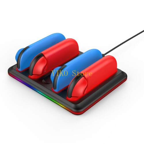 K32C Replacement Game Controller Charging Station 4 in 1 with LED Light Charging 2
