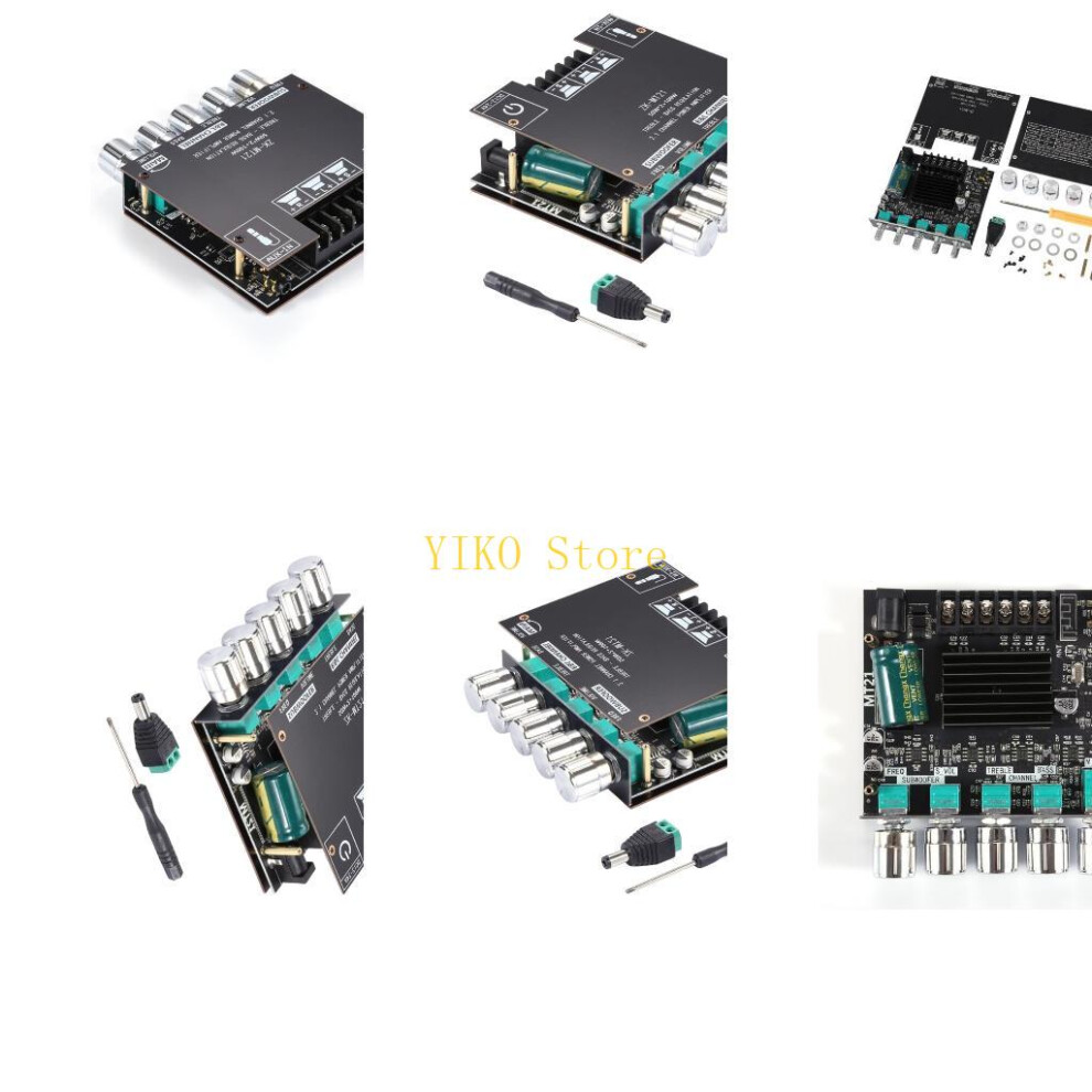 K32c Bluetooth-Compatible Amplifier Hifi Channel 50W 50W 100W Sound Module Adjustment Subwoofer Amplifier Board For Speaker 6935161534085