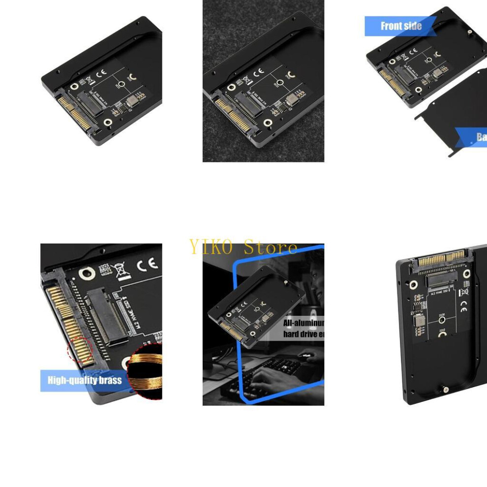 K32c Sff 8639 To Pcie3.0 Nvme Solid Disk Adapter Aluminum Enclosure For 2.5In Hard Disk Replacement And System Integration 6935161533682