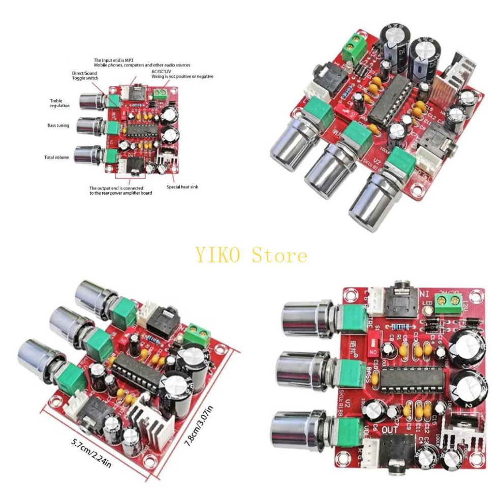K32c Advanced R1075 Tone Board Bbe Audios Processor Preamplifier With Low Noise And High Frequency Resolution Enhancement 6935161533149