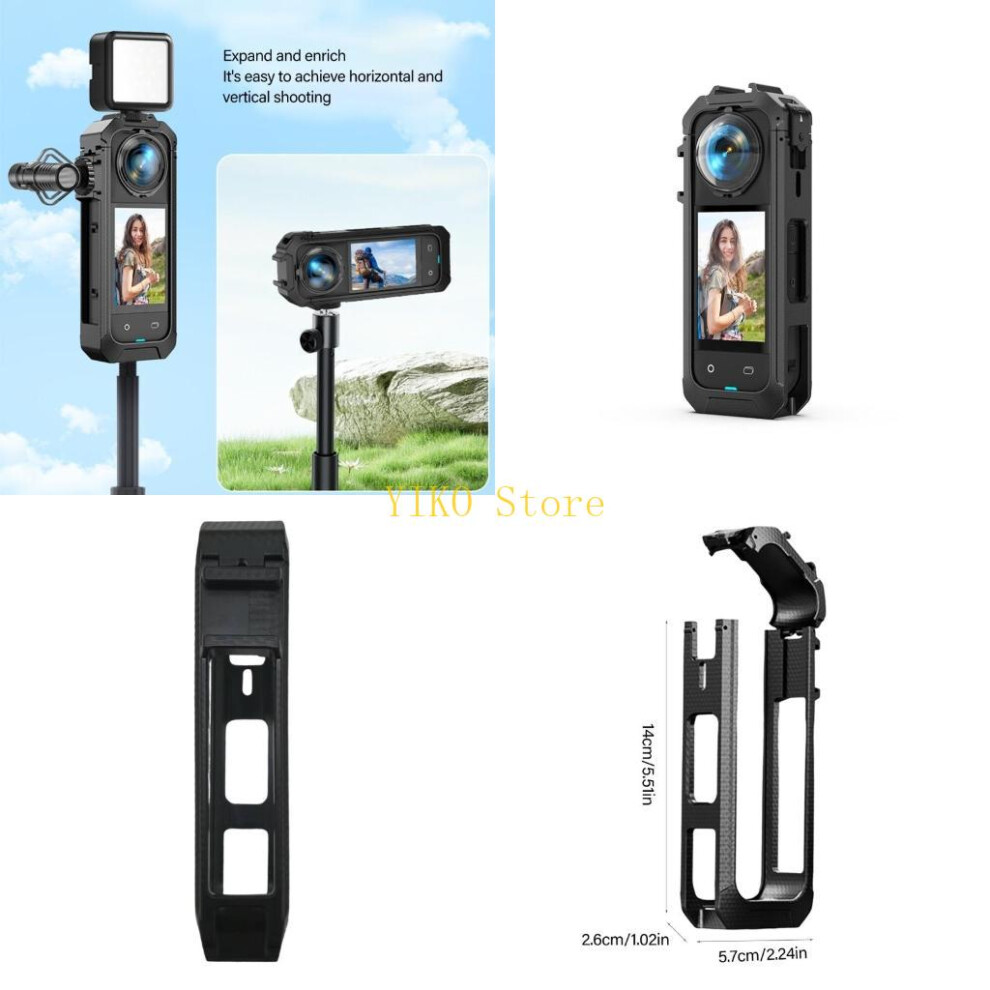 K32c Selfiestick Stabilizers Secure Grip Cover For X5 Camera Shock Absorption 6935161533620