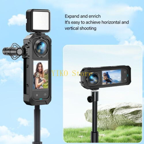 K32C SelfieStick Stabilizers Secure Grip Cover for X5 Camera Shock Absorption 2