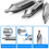 70 Pcs Center Drill Bits Set 60-Degree Angle Center Drill Bits Kit Countersink Tools for Lathe Metalworking 4