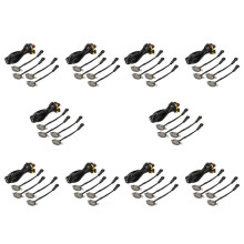 40X Raptor Style Smoked Lens Amber LED Frontgrill Lauflichter für  F-150 F150 2009-2018