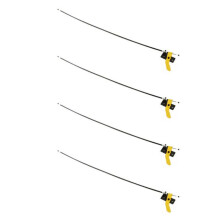 4X Kabel voor Motorkapontgrendeling 68247126AA 068247126AA Geschikt voor  Renegade 1.4L 1.8L 2.4L 2015-2018