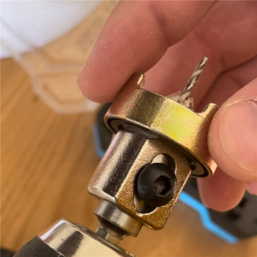 2X Woodworking Countersink Drill Carbide Tipped Adjustable Depth No-Thrust  Bearing for 3/32 X1/4 Countersink Bit 2