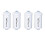 4 Pcs Replacement Fluoride Water Filter K5366 Compatible with Gravity Water Filtering System Purification Elements 1