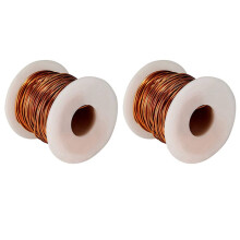 2X 99,9 % Toter, Weicher Kupferdraht, 16 Gauge/1,3 mm Durchmesser, 127 Fuß/39 M, 1-Pfund-Spule