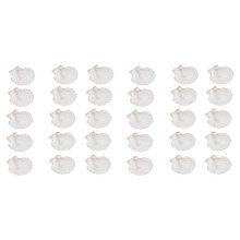 30 Stück Natürliche Muscheln, Groß, Weiß, 10,2-11,9 cm Große Jakobsmuscheln zum Basteln, Servieren Von Speisen, Backen und Mehr