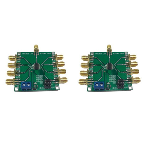 2X HMC253 -2.5 GHz Multifunction RF Single Pole Eight Throw  Rf  Channel Select Antenna Module