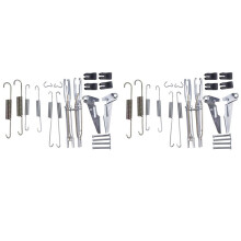 2X Rear Brake Shoes Adjuster & Parts Kit for Hilux GGN25 KUN26 4X4 Ute 2005-2015 Rear Brake 04943-0K030
