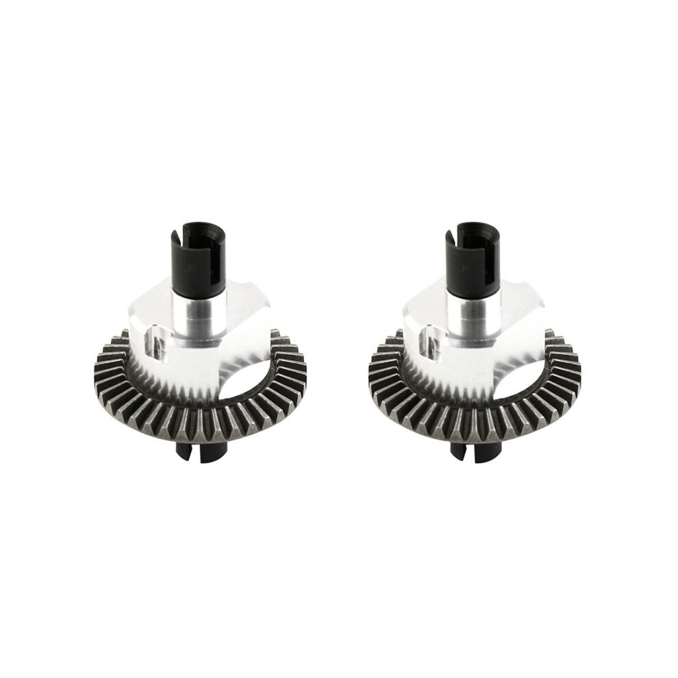 2X All Metal Differential 02024 For Hsp 94106 94107 94108 94111 94122 94123 94166 94177 94188 1/10 Rc Car Parts, Silver 6034244249721