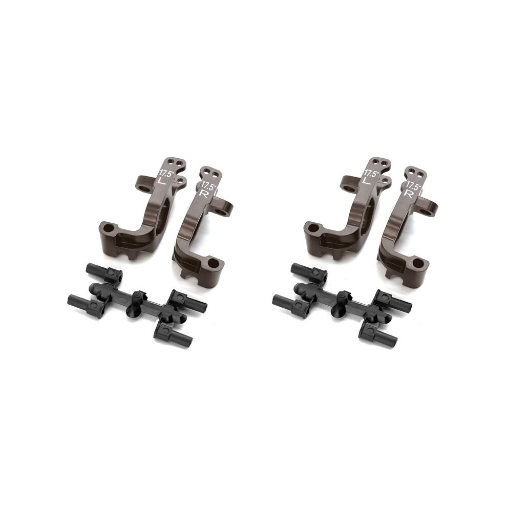 4Pcs Metal 17.5 Degrees C-Hub Carrier Caster Block Ifw474 For Mp9 Mp10 1/8 Rc Car Upgrade Parts Accessories 6033846137641