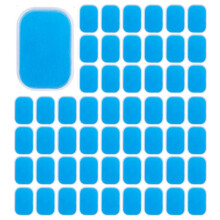 160 Piezas Almohadillas de Gel para EMS Entrenador Abdominal Estimulador Muscular Ejercitador Adelgazante Accesorios para Máquina