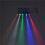 2X LED Light  Pinspot Lighting Spotlight Super Bright Lamp Mirror Balls Party Disco Stage Effect Projector D EU Plug 6