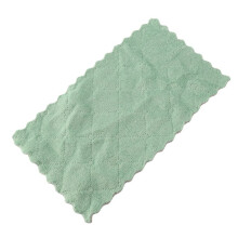 60 Pack Kitchen Dish Cloth, Absorbent Microfiber Cleaning Cloth for Cleaning Dishes, Kitchen, Bathroom(Gray & Green)