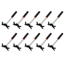 10X Retractable Billiard Cue Stick Bridge with Bridge , Billiard Pool Cue Accessory for Pool Table,Bridge ,Black
