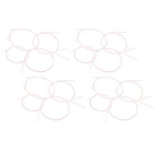 16 Pezzi Nylon Bianca Ukulele Corda Impostare